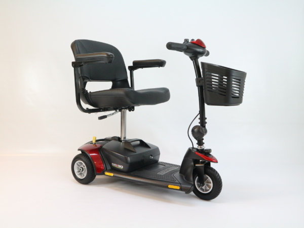 scootmobiel pride gogo elite traveller 3 wiel schuinvoor