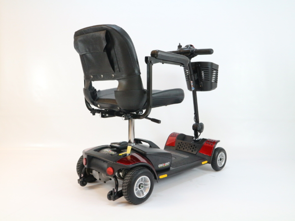 scootmobiel pride gogo elite traveller 4 wiel schuinachter