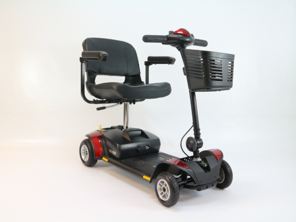 scootmobiel pride gogo elite traveller 4 wiel schuinvoor