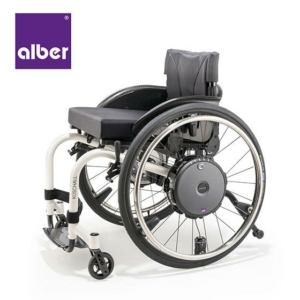 Alber e-motion M25 elektrische rolstoel duwondersteuning